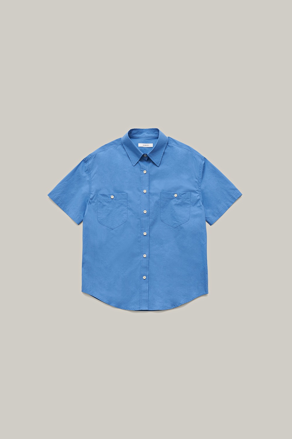 5th/Pocket cotton shirt (Blue)