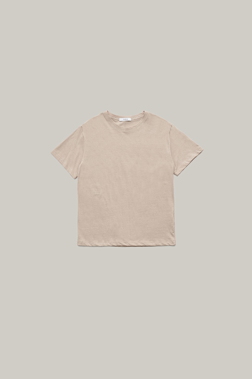 Pigment cotton t-shirt (Beige)