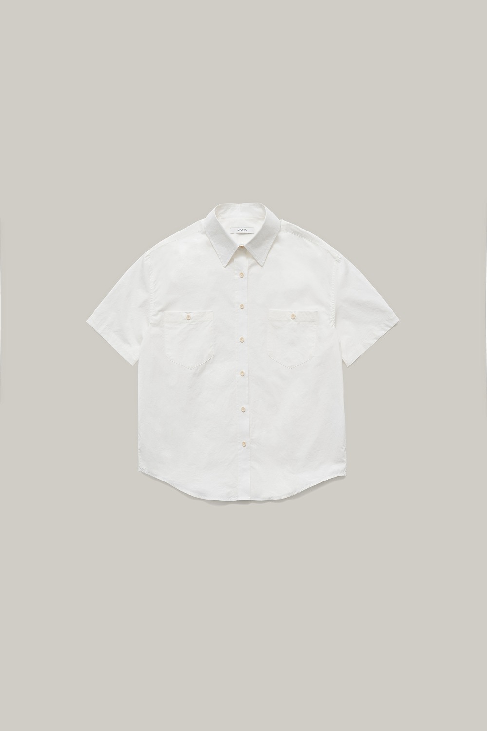 5th/Pocket cotton shirt (Ivory)