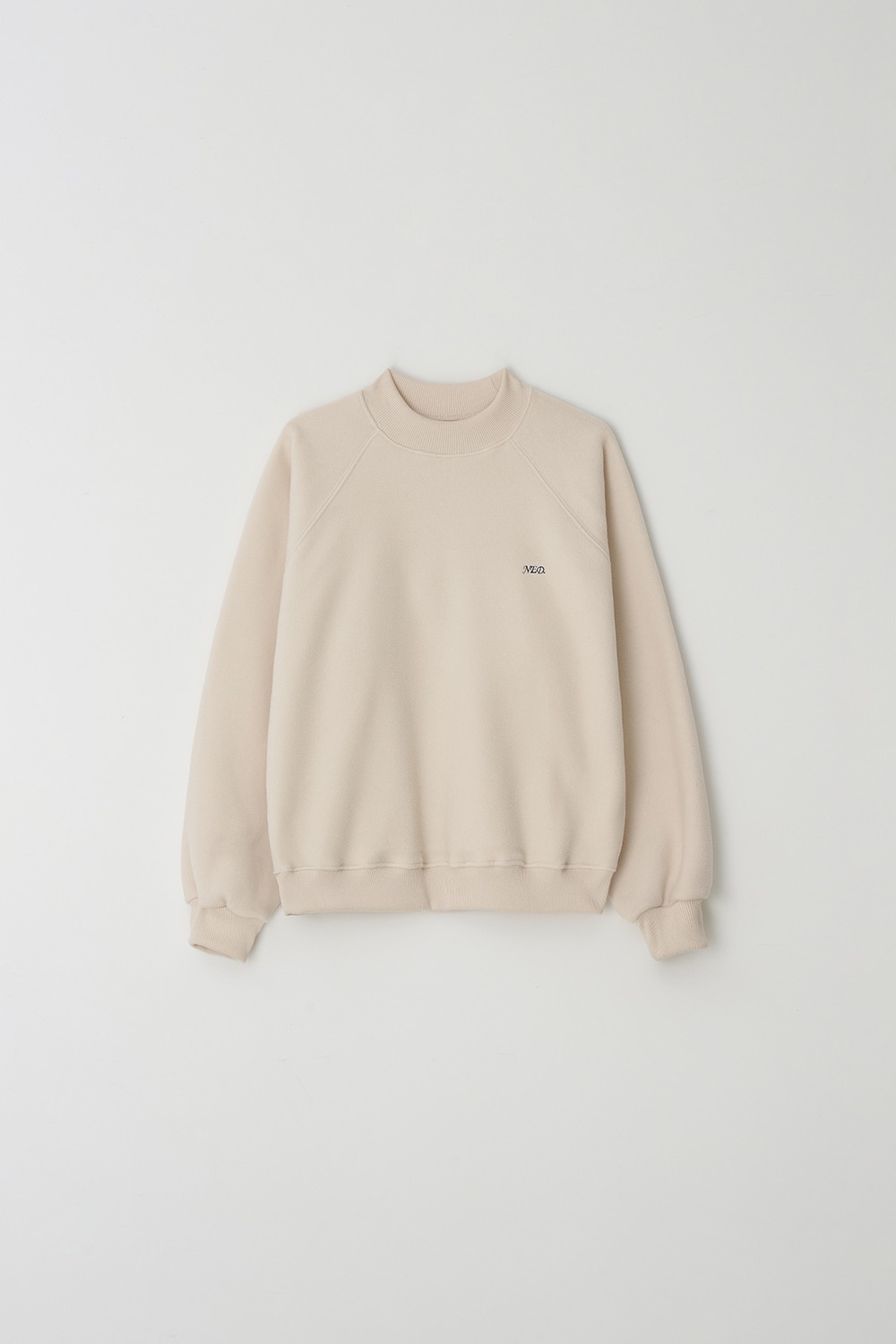 Fleece sweatshirt (Ivory)
