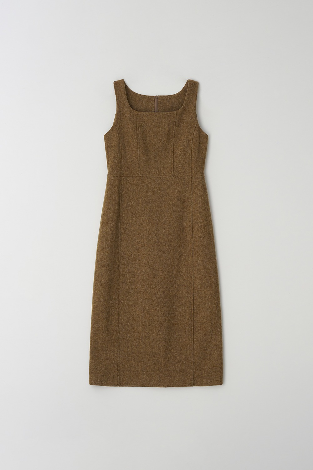 Square neck wool ops