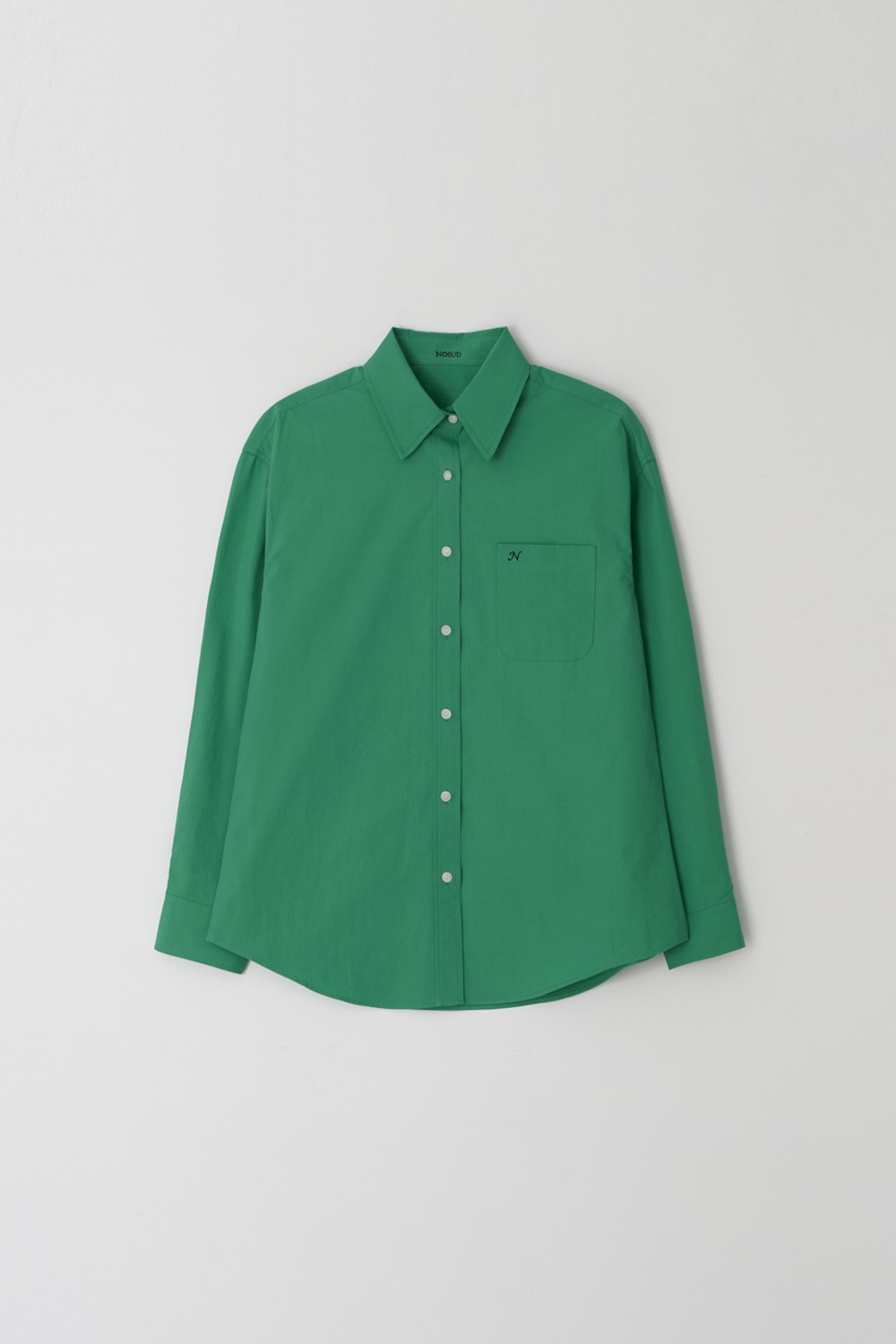 Needle cotton shirt (Green)