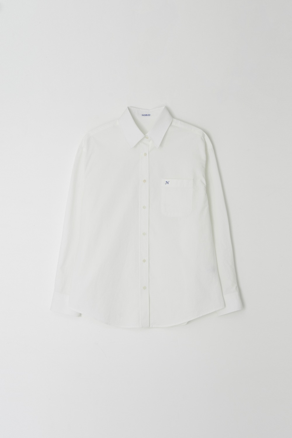 Needle cotton shirt (White)