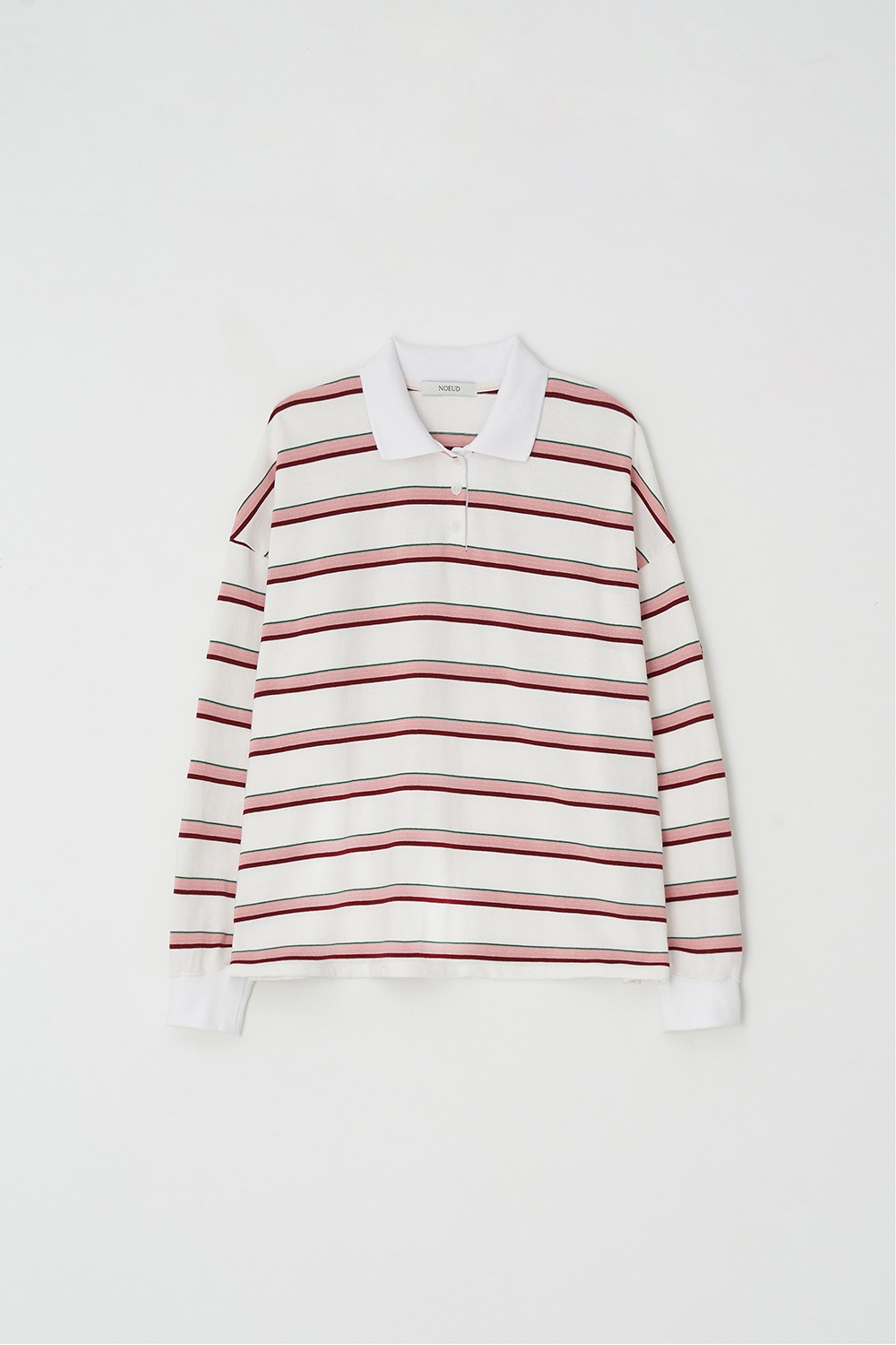Stripe rugby T-shirt (Ivory)