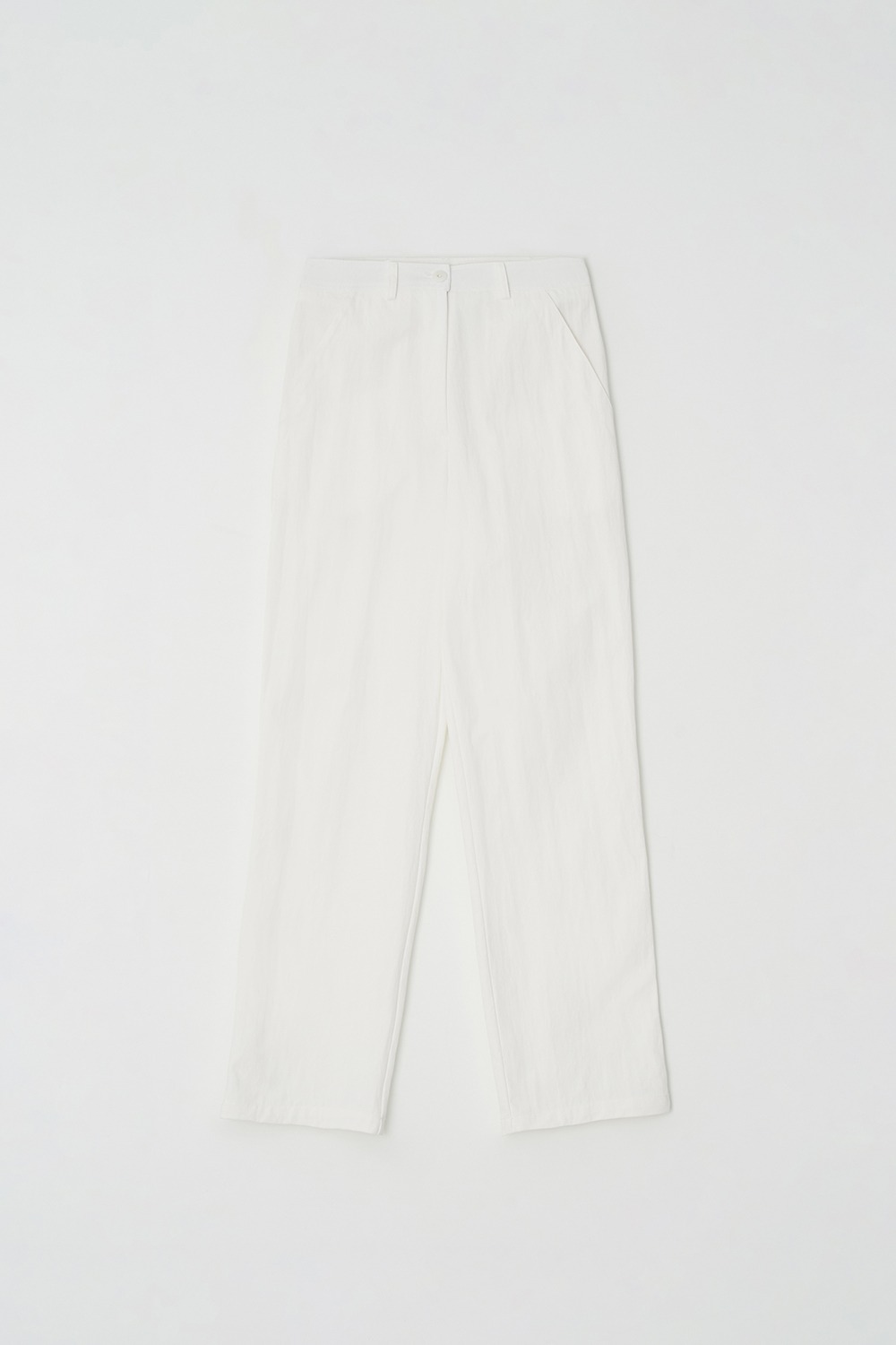 Niel straight pants (White)
