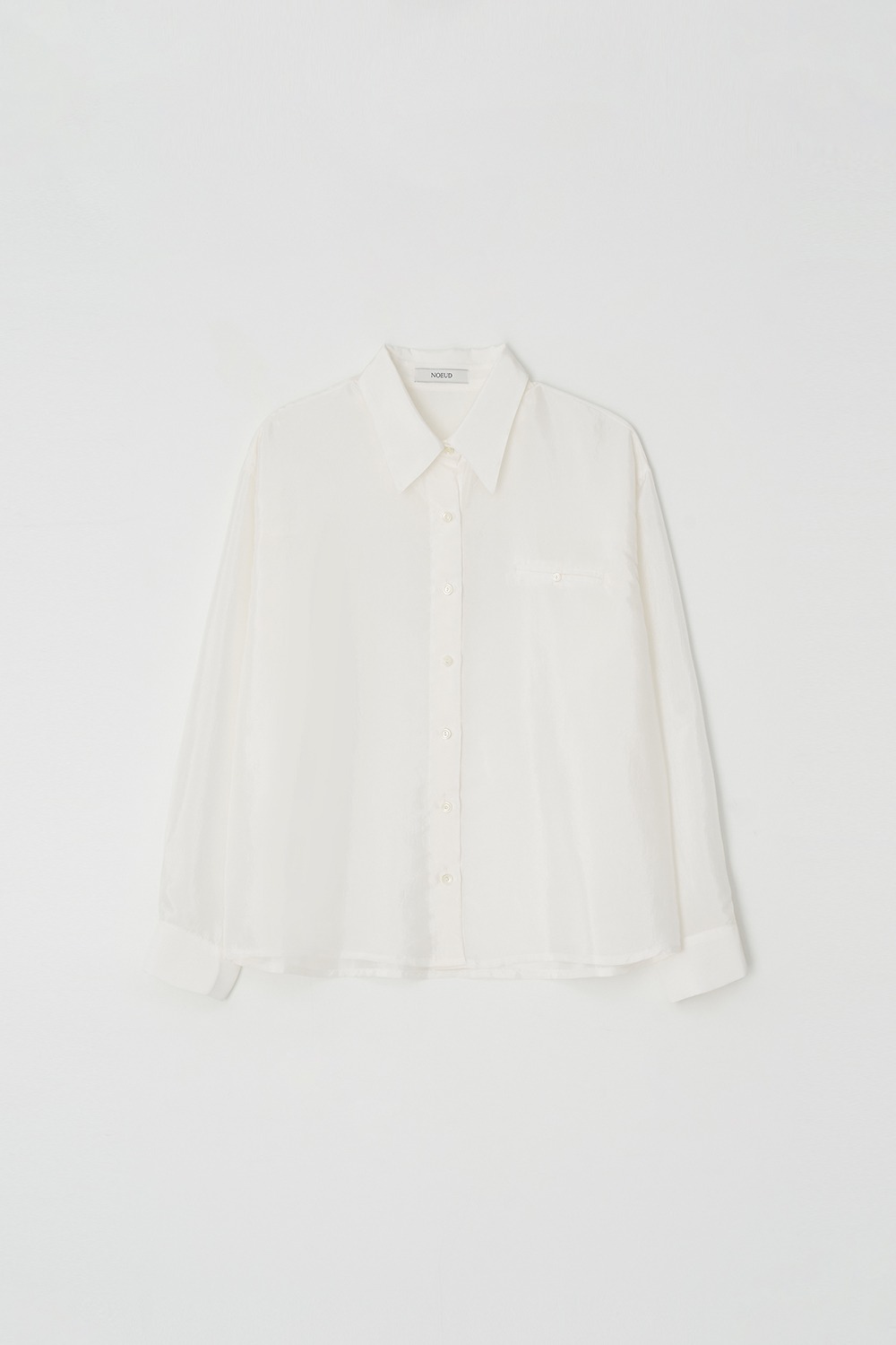 Shine overfit shirt (Ivory)
