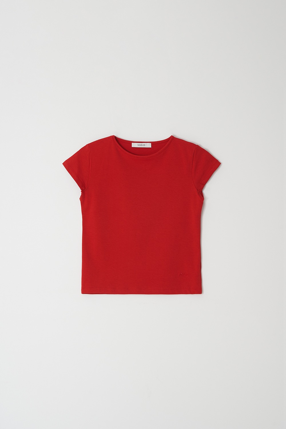 Geek cap sleeve T-shirt (Red)